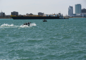 Fishing on the Detroit River